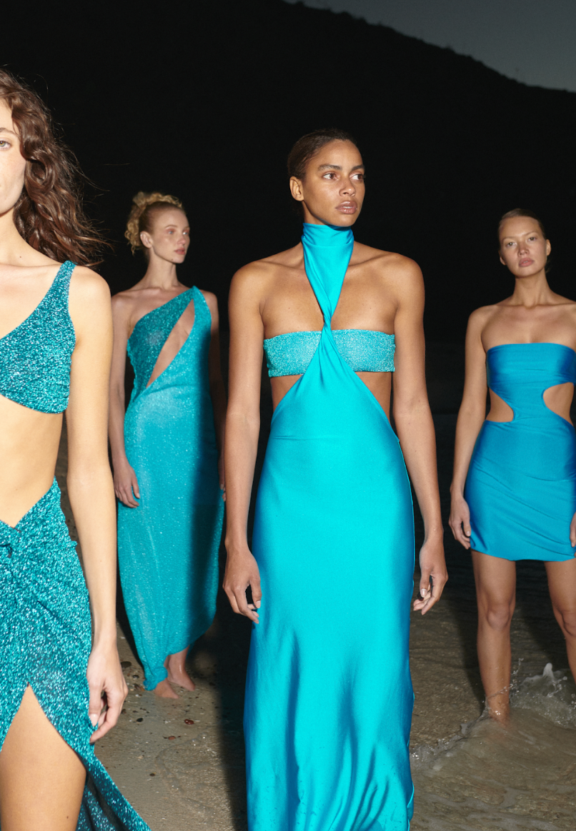 Mambo Asymmetric Mini Dress