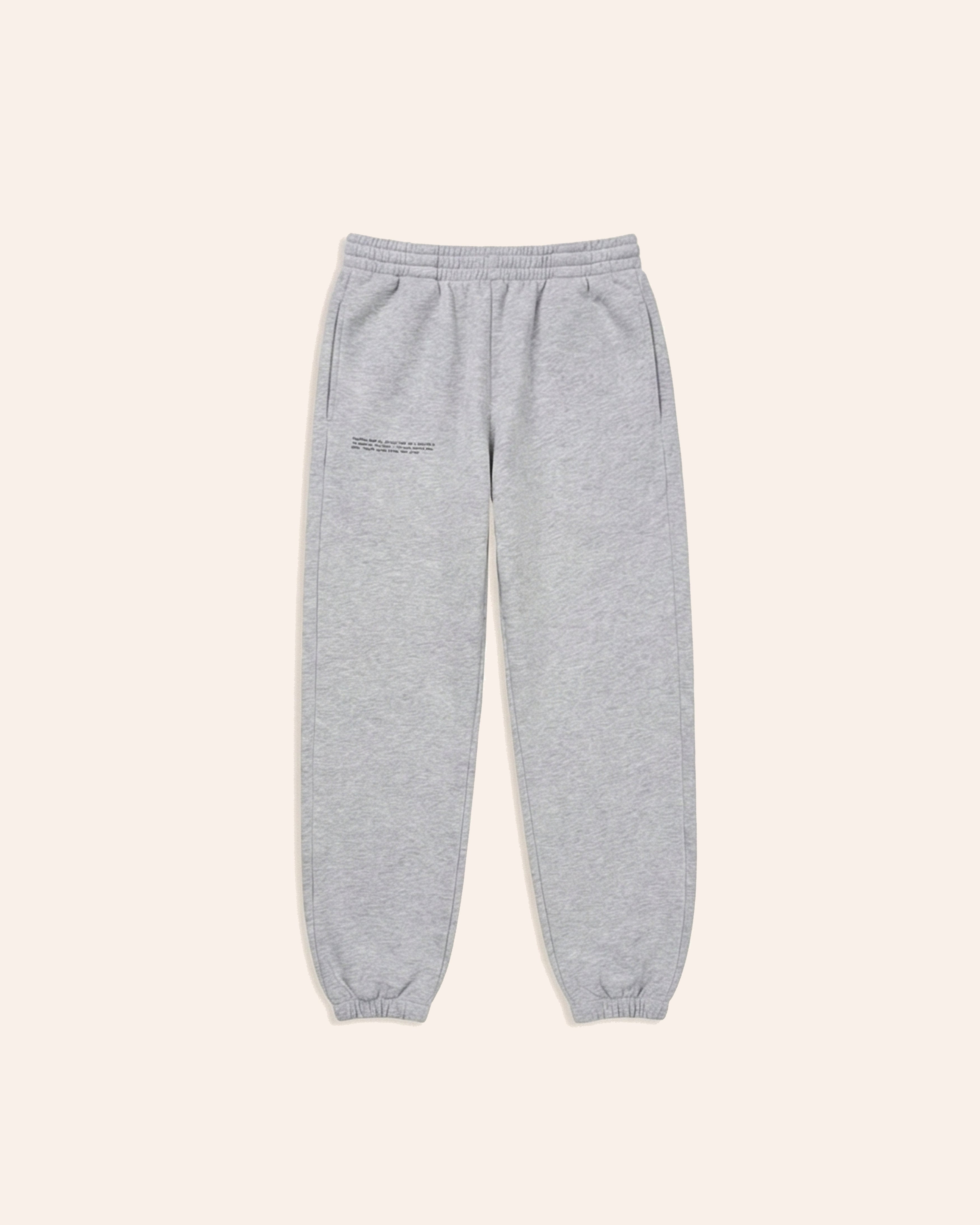 Heavyweight Trackpants - Grey Marl