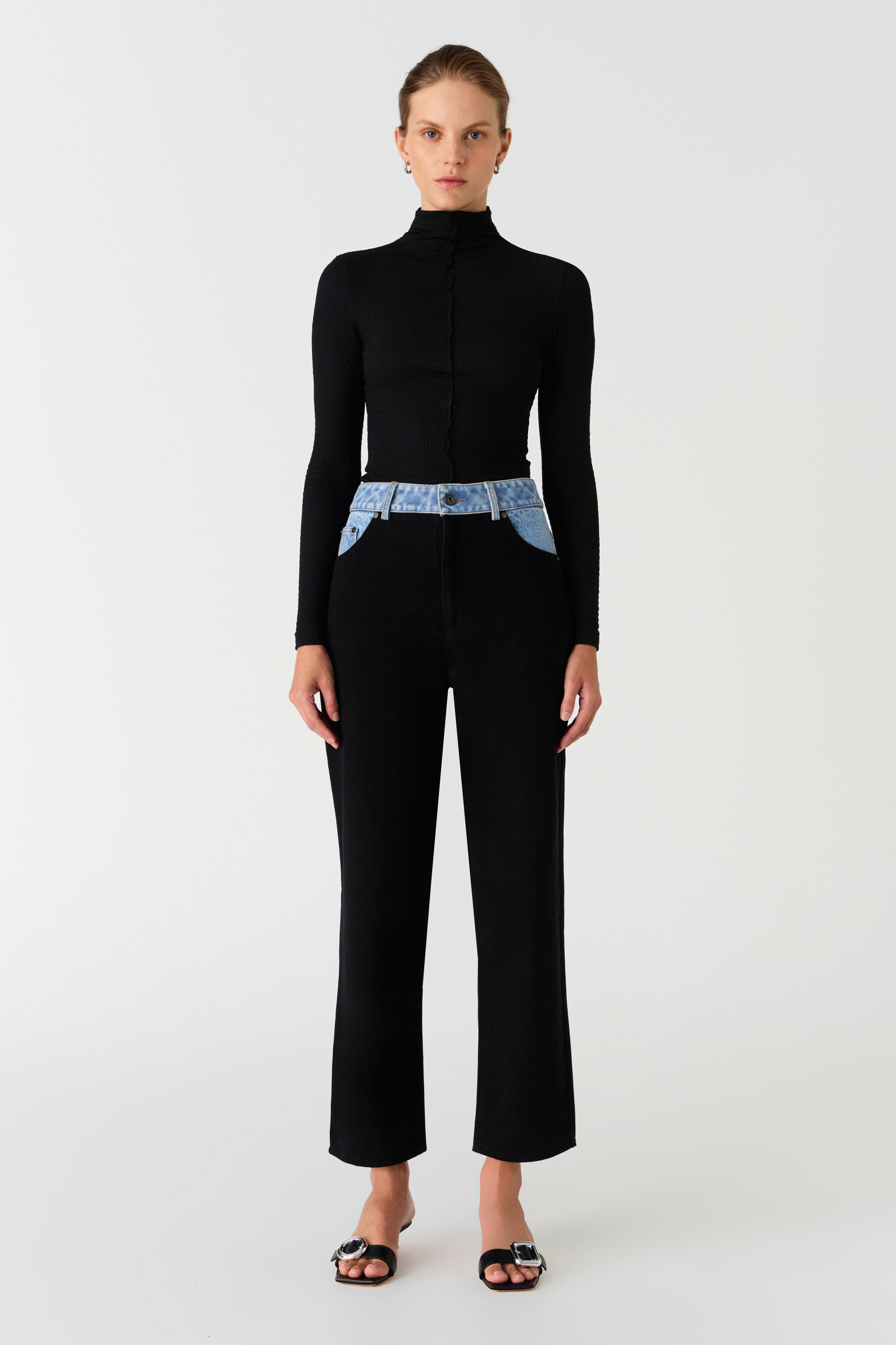 BENITO POPCORN KNIT TOP