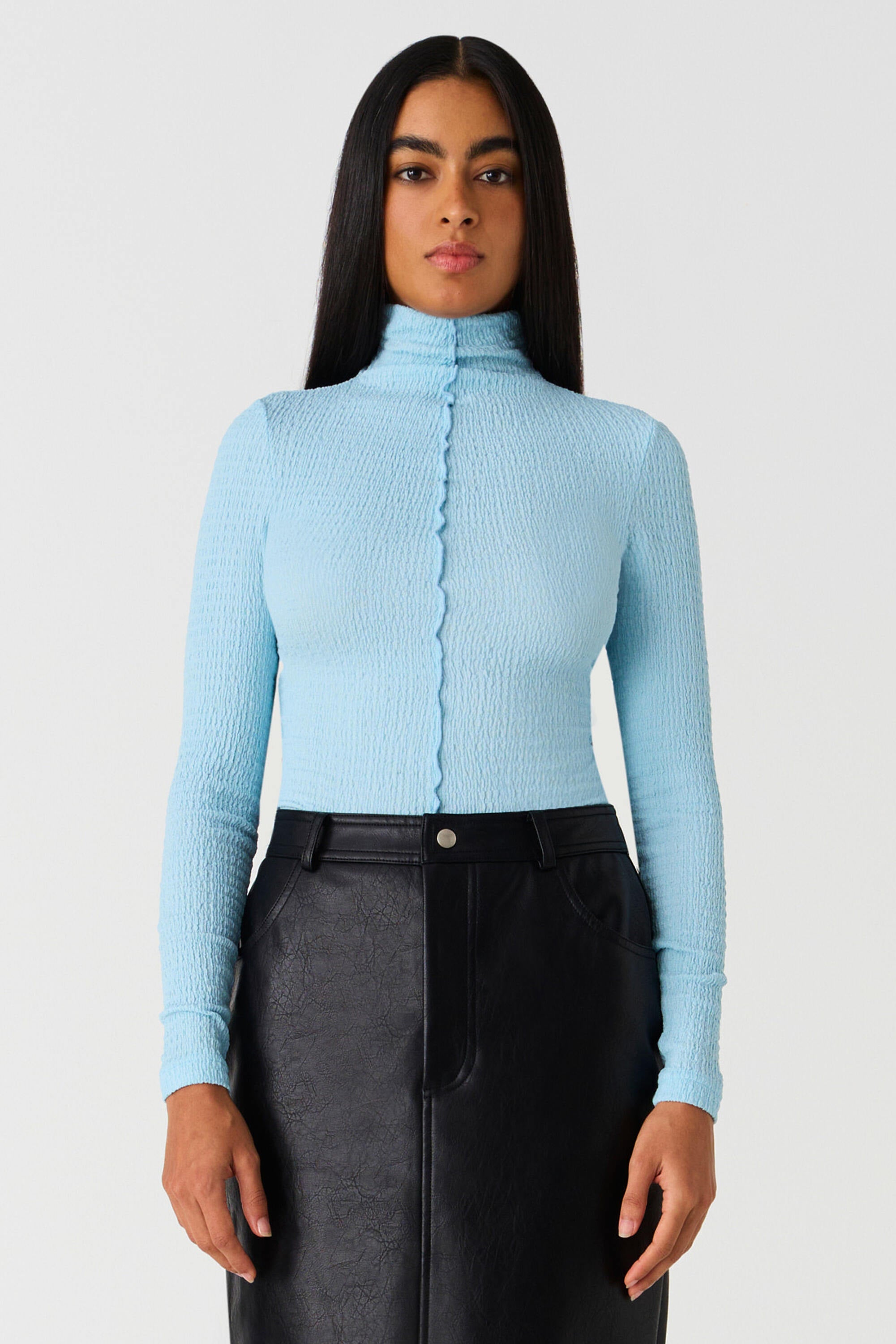 BENITO POPCORN KNIT TOP