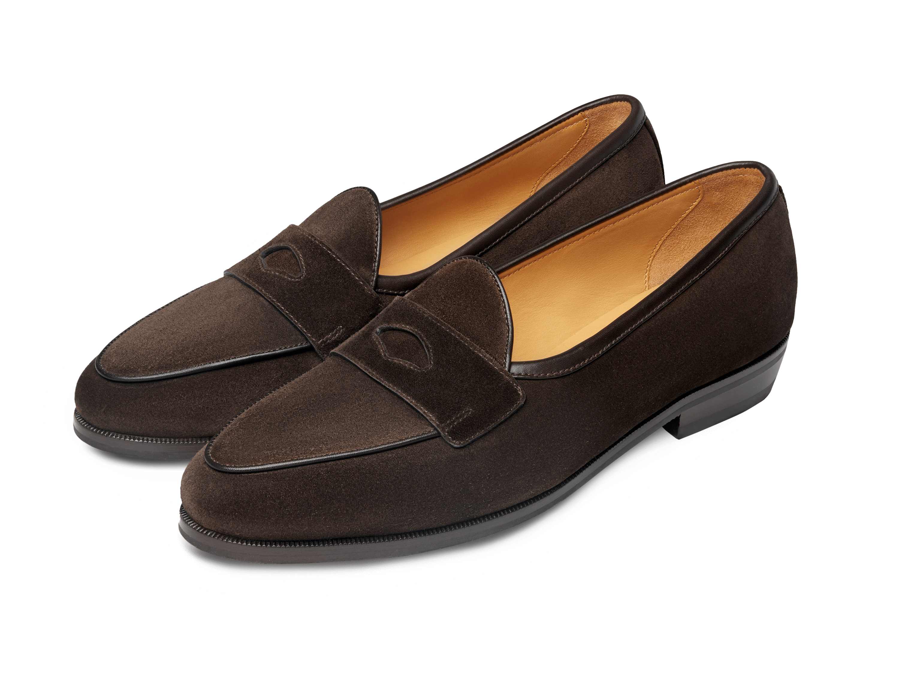 Sagan Ivy in Dark Brown Glove Suede