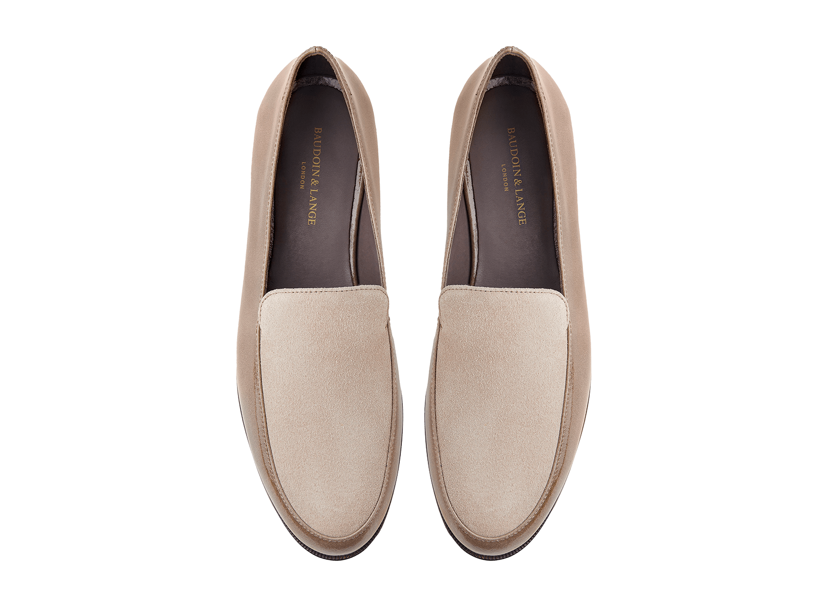 Ada Loafers in Marmotte Patent and Glove Suede