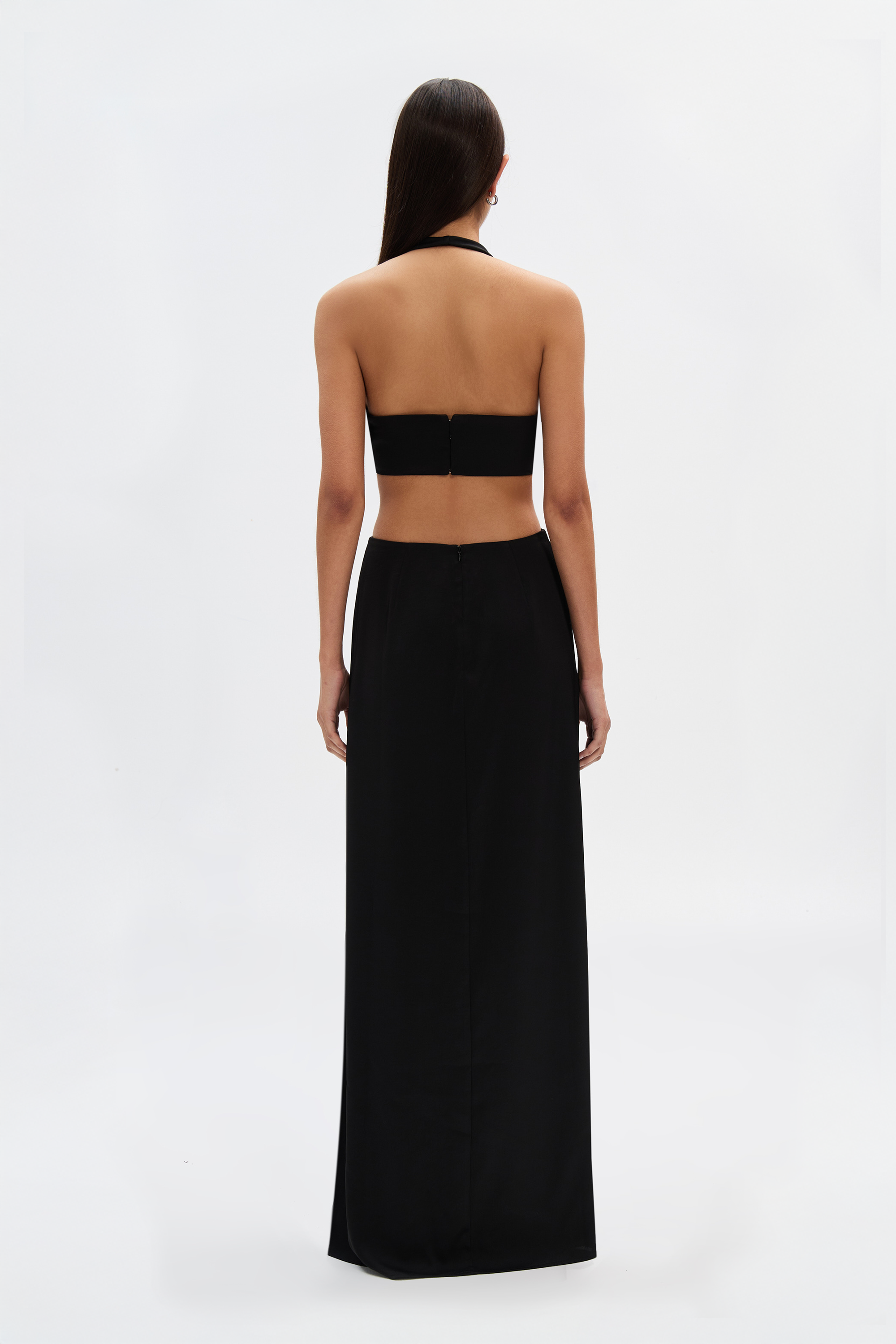 THE 'WANDER' SATIN DRESS
