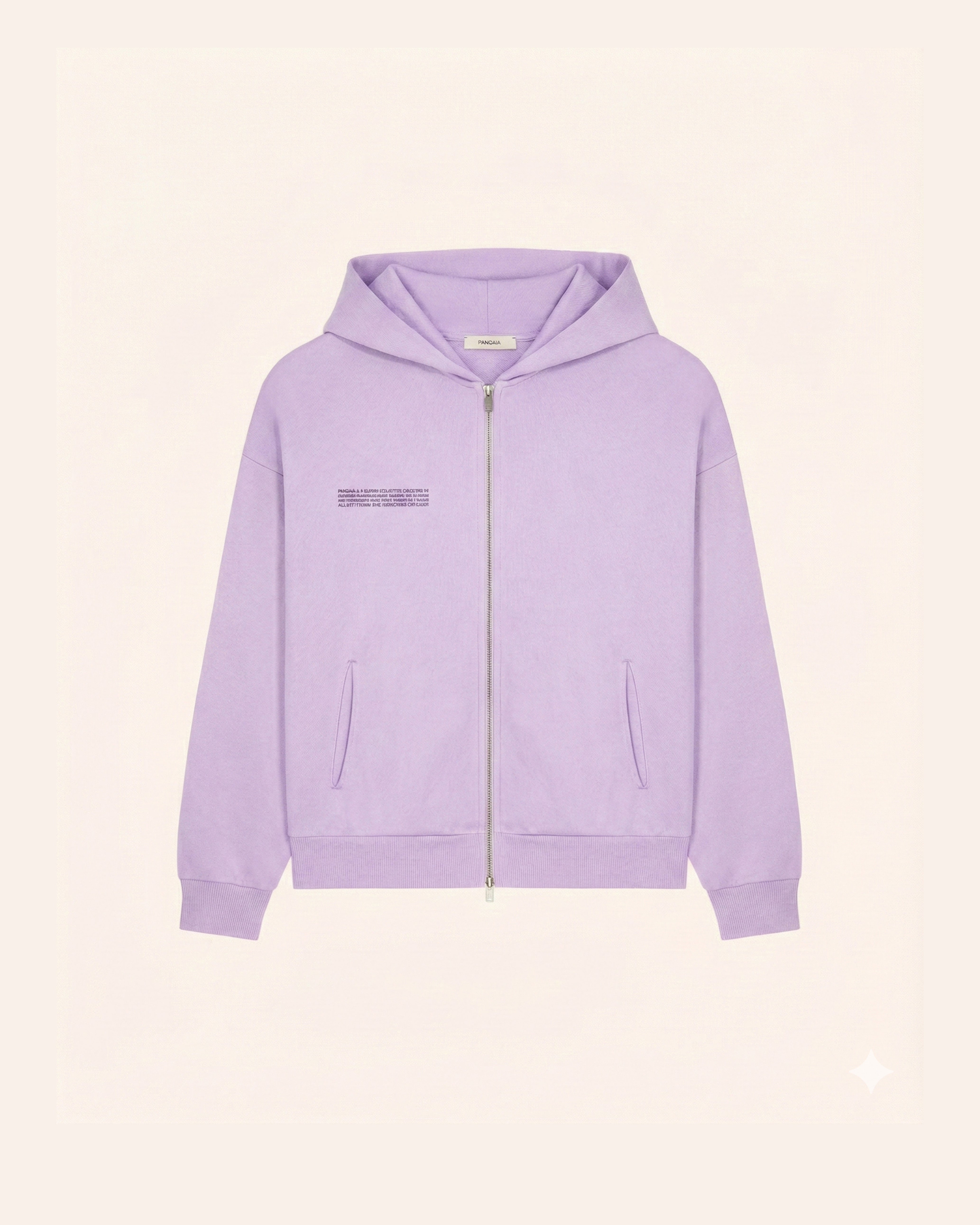Midweight Zipped Hoodie - Orchid Purple