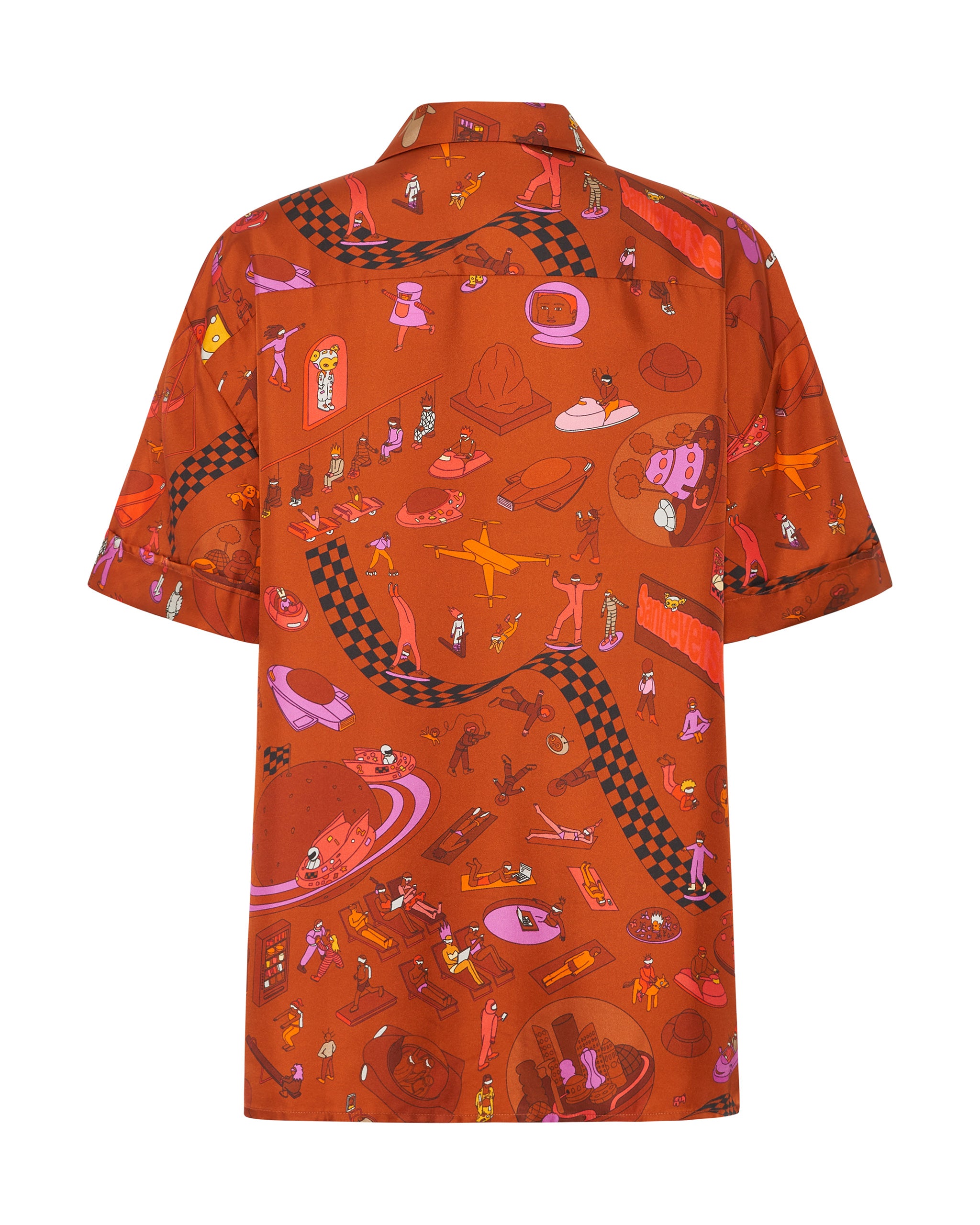 Celestial Cinnamon Shirt - Brown