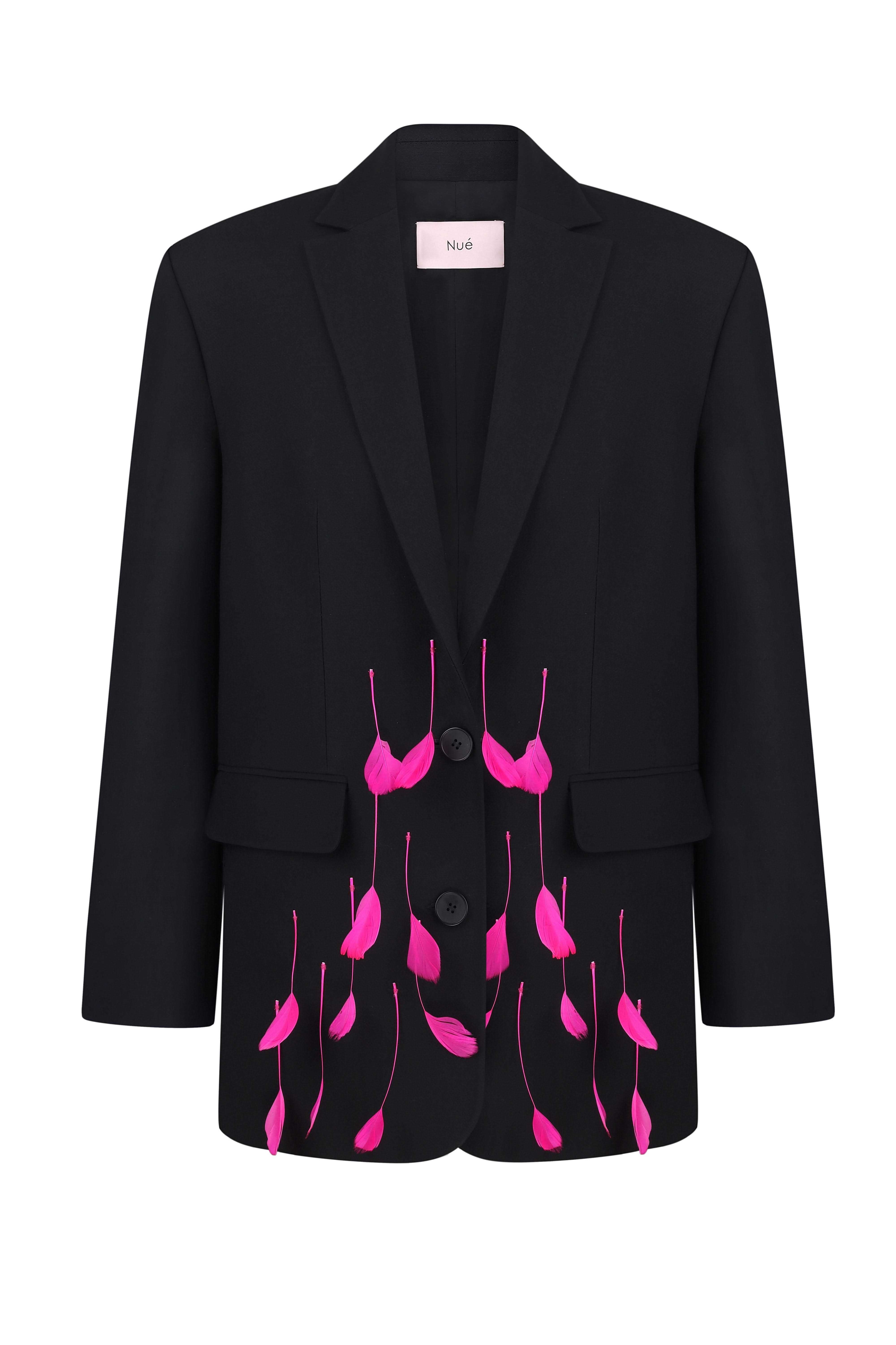 PHOENIX BLAZER - Black/Fuchsia